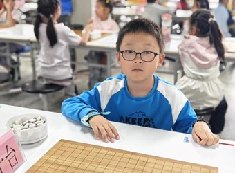 围棋社团的区比赛风采